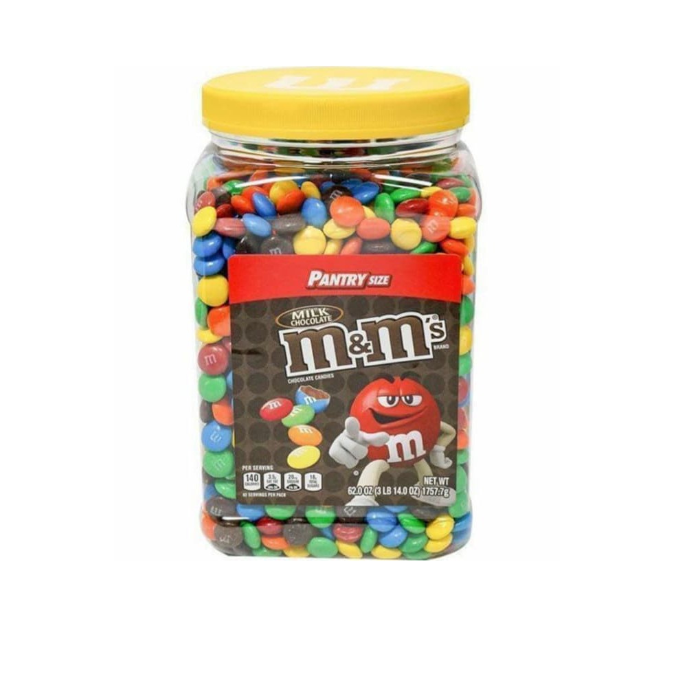 M&M's Pantry Size Milk Chocolate Candies 1.78kg (3 lbs) | Shopee ...