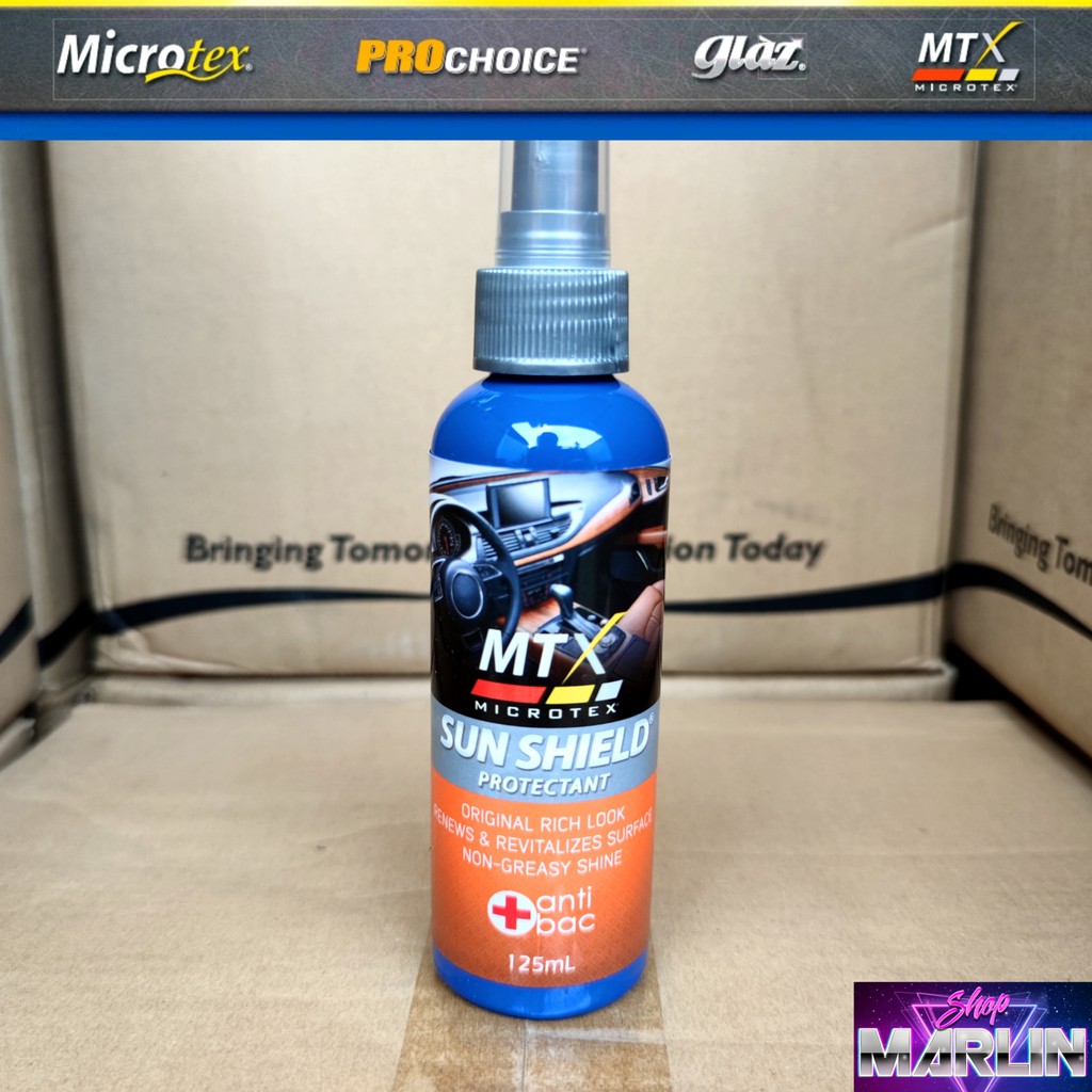 Microtex MTX SunShield Protectant Original rich look 125ml Antibac ...