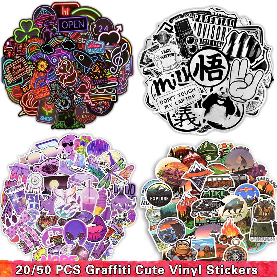 Trippy Stickers 100 PCS Psychedelic Stickers for Adults Hippie Sticker Packs  for Laptop Car Cup Computer Guitar Skateboard Bike - AliExpress