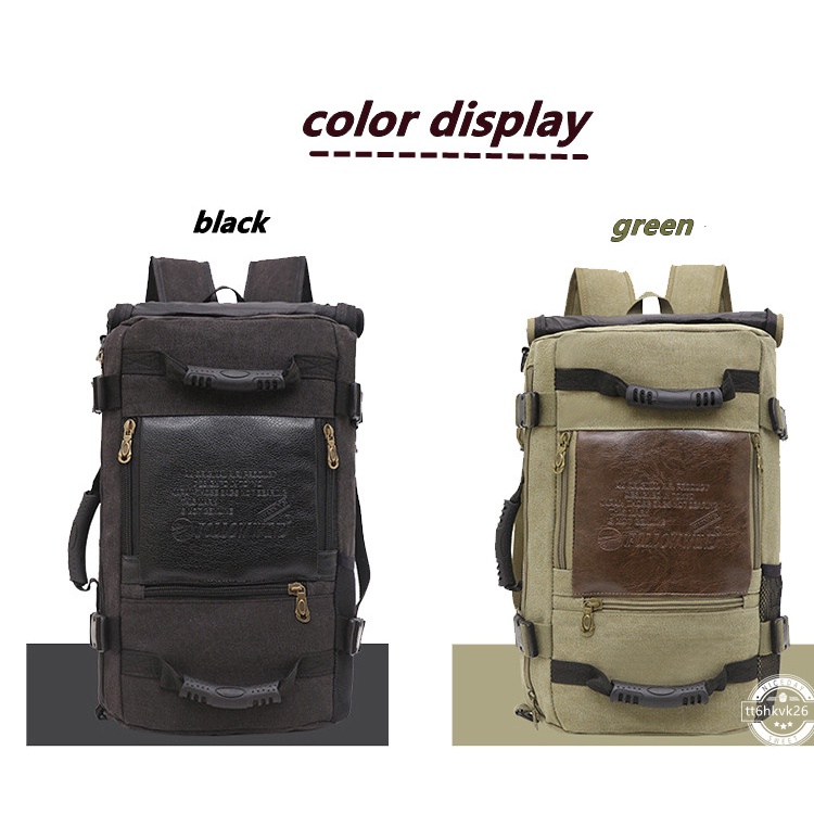 Backpack Handbag Unisex Fashion Travel Office Large Capacity Backpack Shopee Philippines