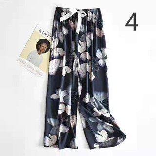 Lounge Square Pants For Women /Casual Boho Pants /Summer Beach Print Loose  Plus Size Wide Leg Pants