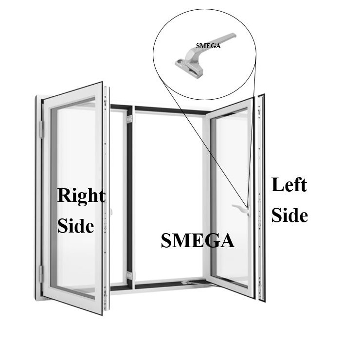 SMEGA DEKKO Window Casement Handle 061/Tingkap Pemegang (Left/Right ...