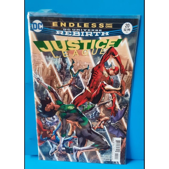 Endless Part One DC UNIVERSE REBIRTH Justice League Single Issue # 20 ...