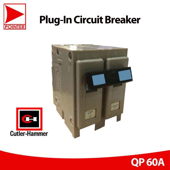 Cutler Hammer Plug In Circuit Breaker 2 Poles (QP) | Shopee Philippines