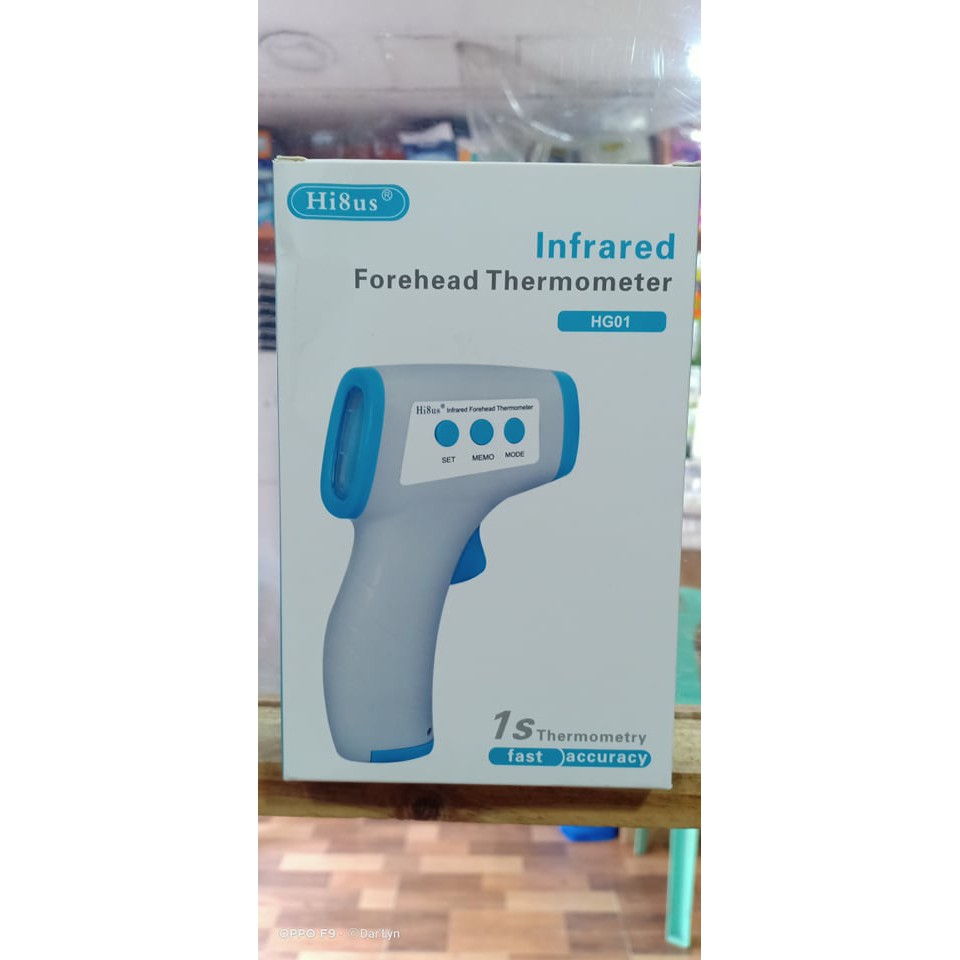 Hi8us Infrared Forehead Thermometer HG01 Shopee Philippines