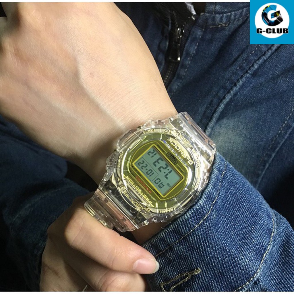 Ready Stock] CASIO G-SHOCK 35th Anniversary Glacier Gold Limited