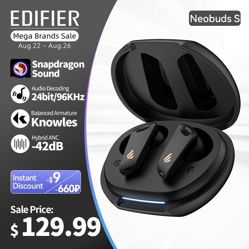 LZJM Edifier Neobuds S TWS Wireless Earbuds Snapdragon Sound Bluetooth ...