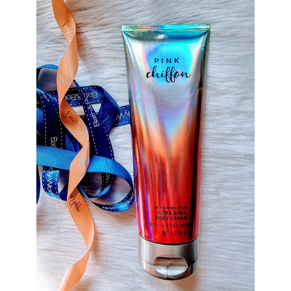 Bath and Body Works Body Cream Pink Chiffon Shopee Philippines