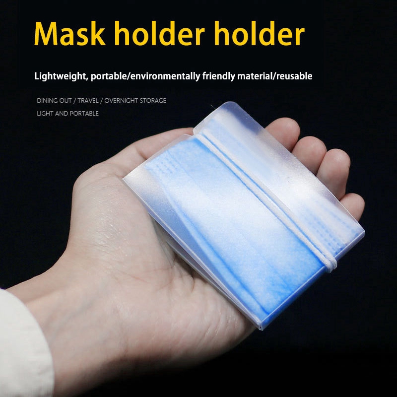 Portable Foldable Temporary Clip Disposable Mask Storage Box | Shopee ...