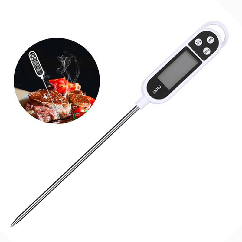 TP300 Digital Food Thermometer Probe For Kitchen BBQ Meat Water Milk ...