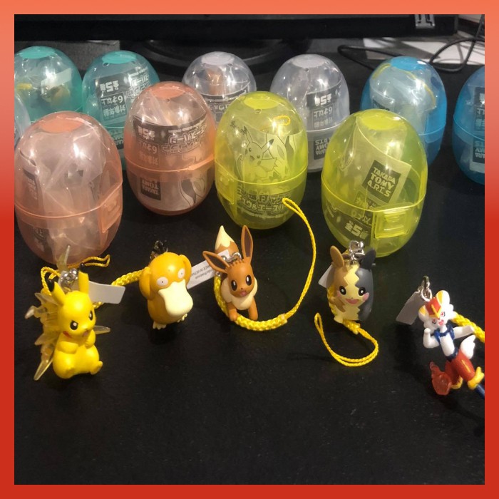 Gashapon pikachu hot sale