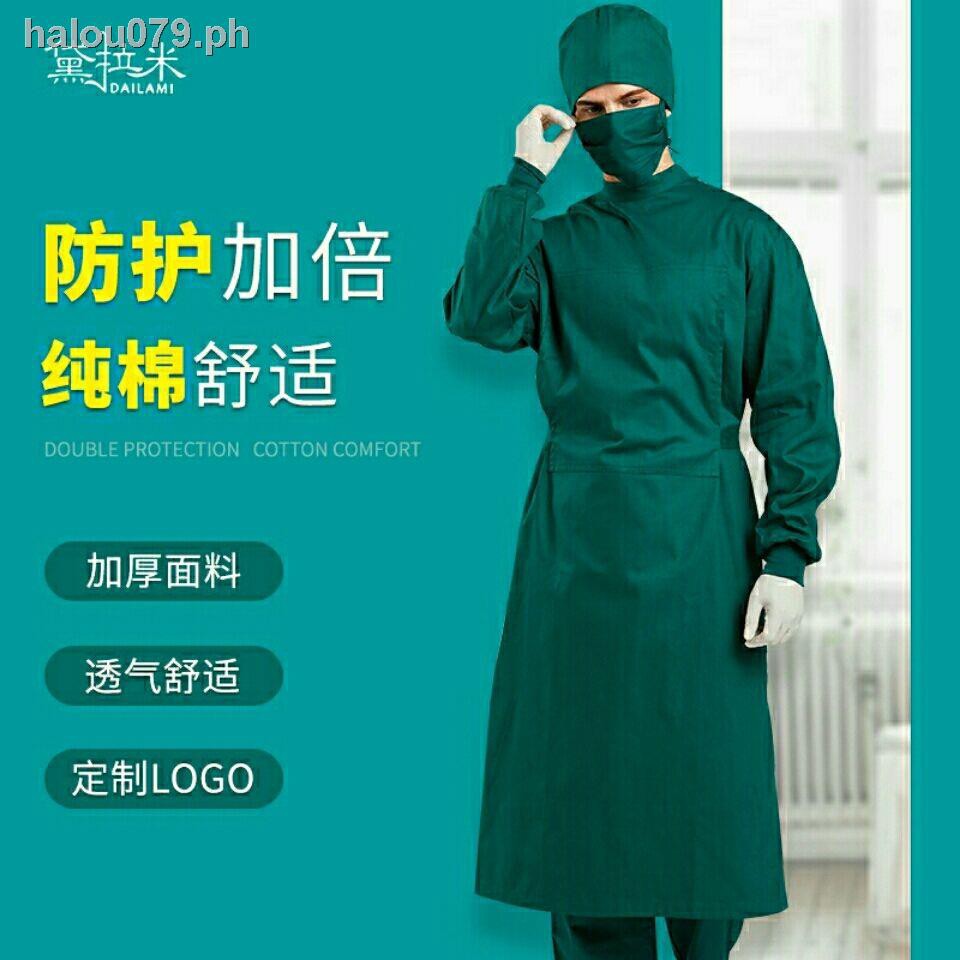 ready stock Cotton operating room overalls, women and men s surgical ...