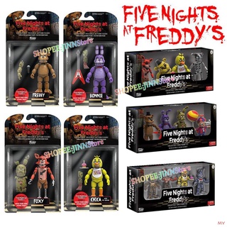 Set Of 6 Collapsible Figures Animatronics Five Nights At Freddy's