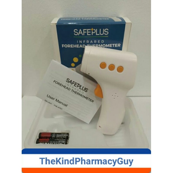 SafePlus HA650 Infrared Forehead Thermometer Shopee Philippines