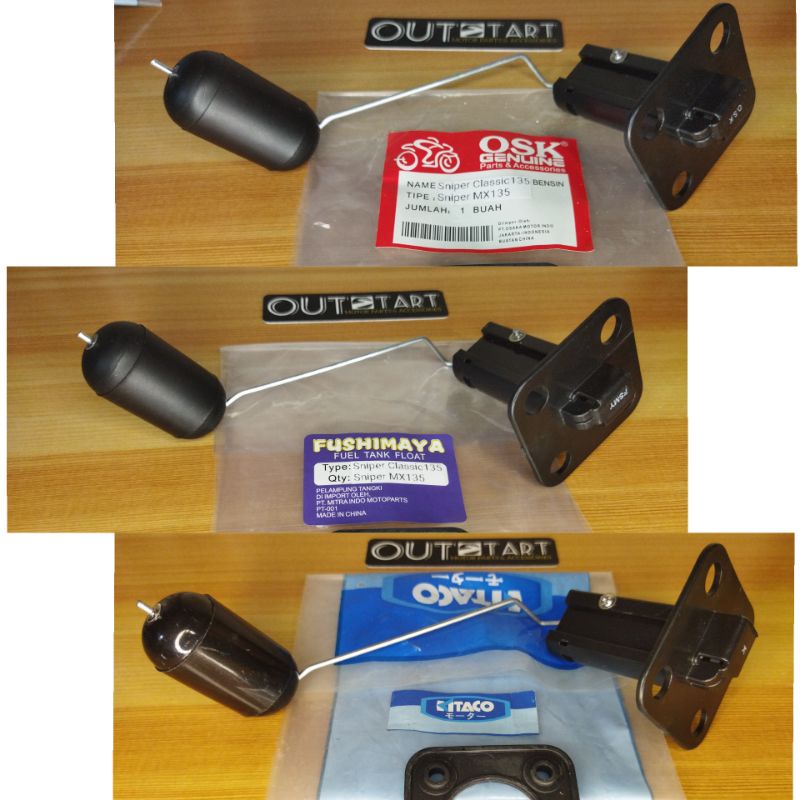 Gas Tank Floater / Sniper 135 / Classic /Mx / Fuel Sensor / Gas Level