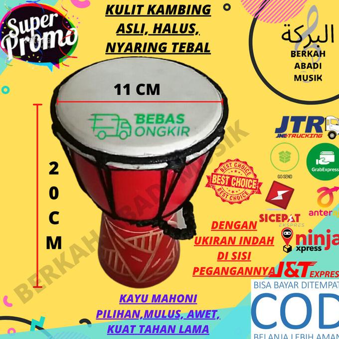 Jimbe mini drum djimbe drum jembe flour djembe zimbe jimber | Shopee ...