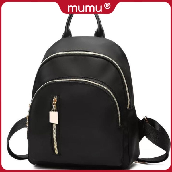 Mumu Mini Korean Bag School Cute Bags Plain Backpack 6050 | Shopee ...