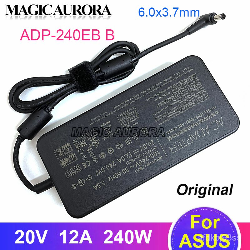 Genuine For ASUS ADP-240EB B 20V 12A 240W AC Adapter Notebook Charger ...