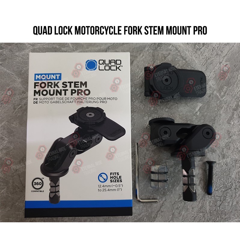 Quad Lock Motorcycle Fork Stem Mount Pro Shopee Philippines