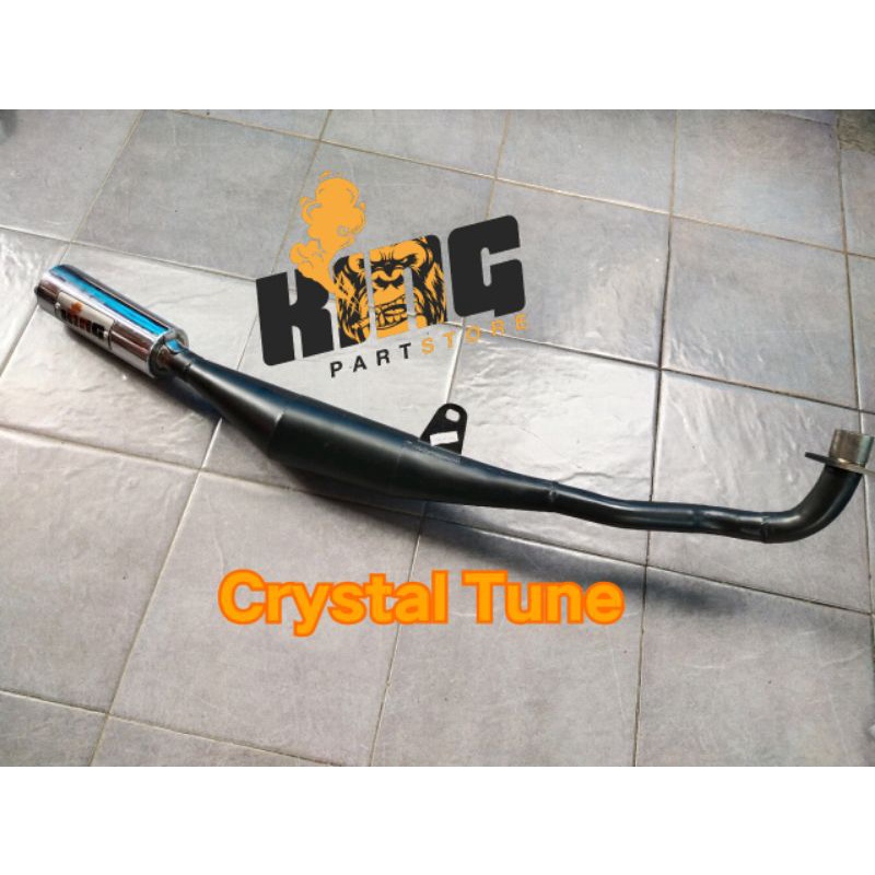STANDARD RACING SUZUKI RC110 CDS EXHAUST - CRYSTAL CRYSTAL TUNE EXHAUST ...