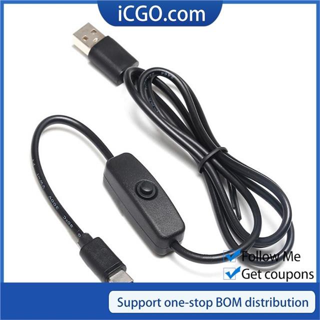 Raspberry Pi 4 Power Cable USB Type C Charging Cable for RPI 4 Model B ...
