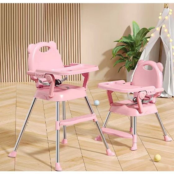 Adjustable Height Dining Chair for Baby Toddler and Removable Table