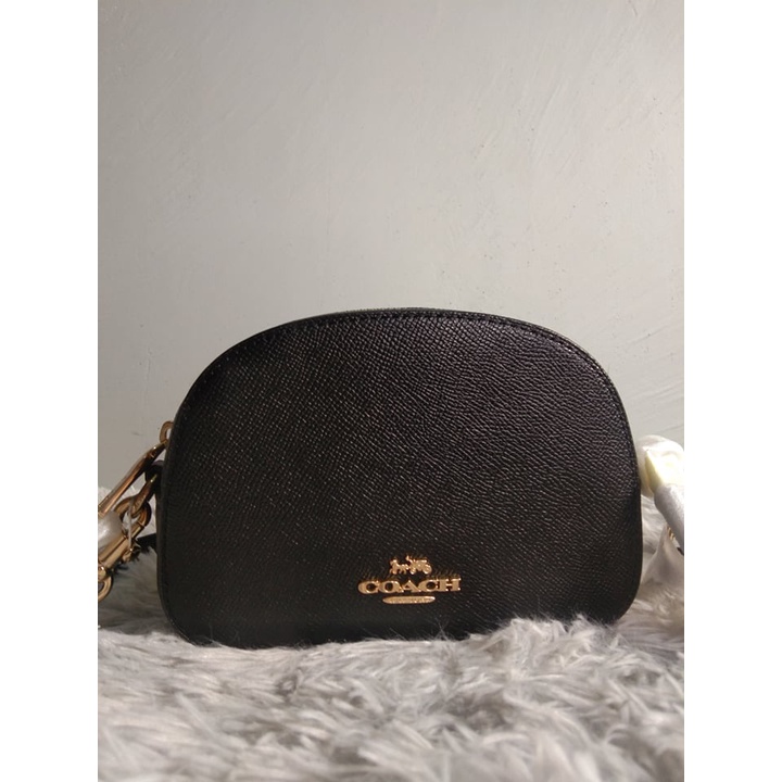 COACH Mini Serena Crossbody in Black