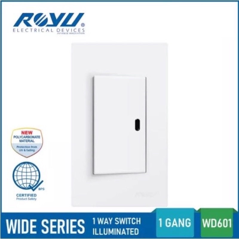 Royu Super Wide Series Gang Switch Outlet Shopee Philippines