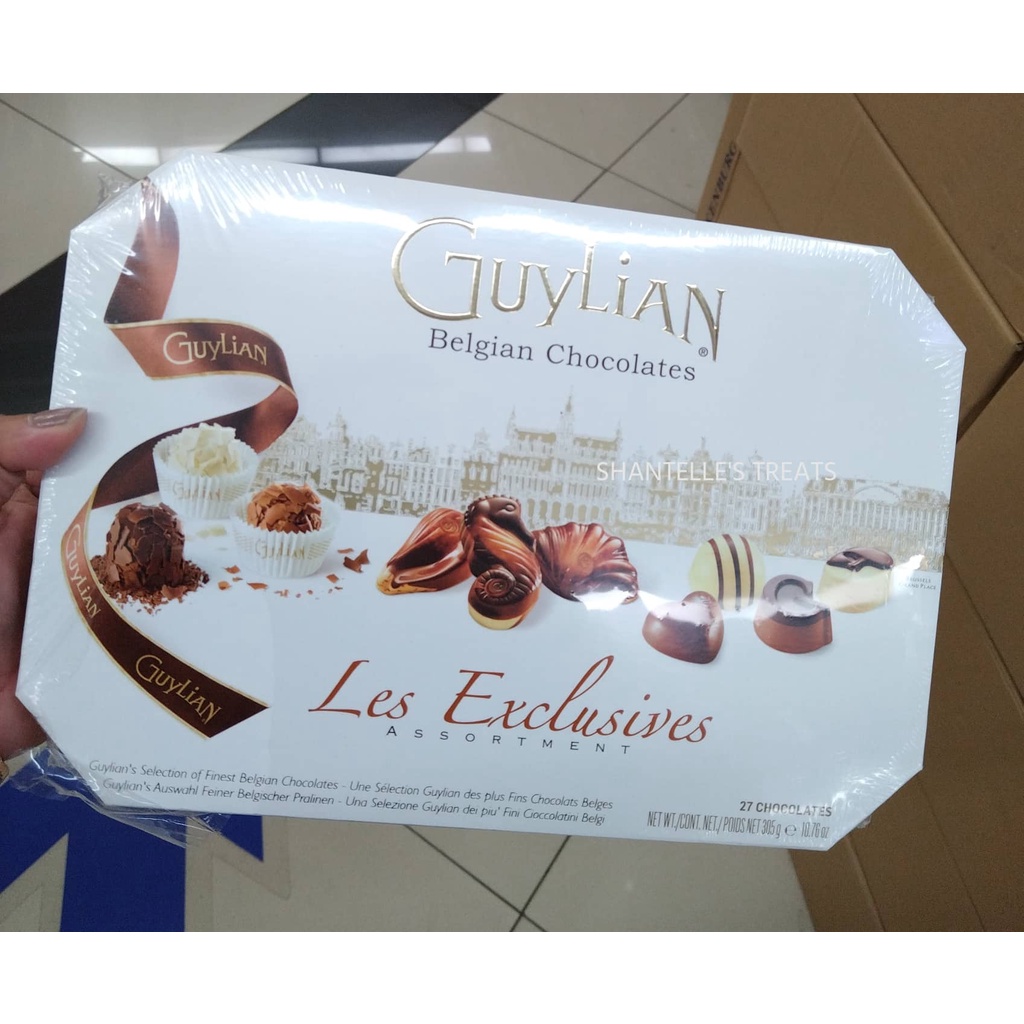 GUYLIAN BELGIAN CHOCOLATE LES EXCLUSIVES ASSORTMENT BOX | 305g | Shopee ...