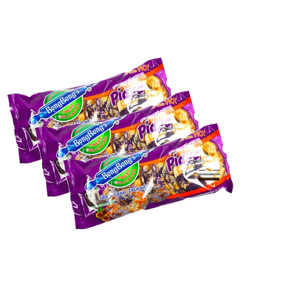 BONGBONGS PASALUBONG Special Ube Piaya 10pcs/pack (3 PACKS) | ube piaya ...