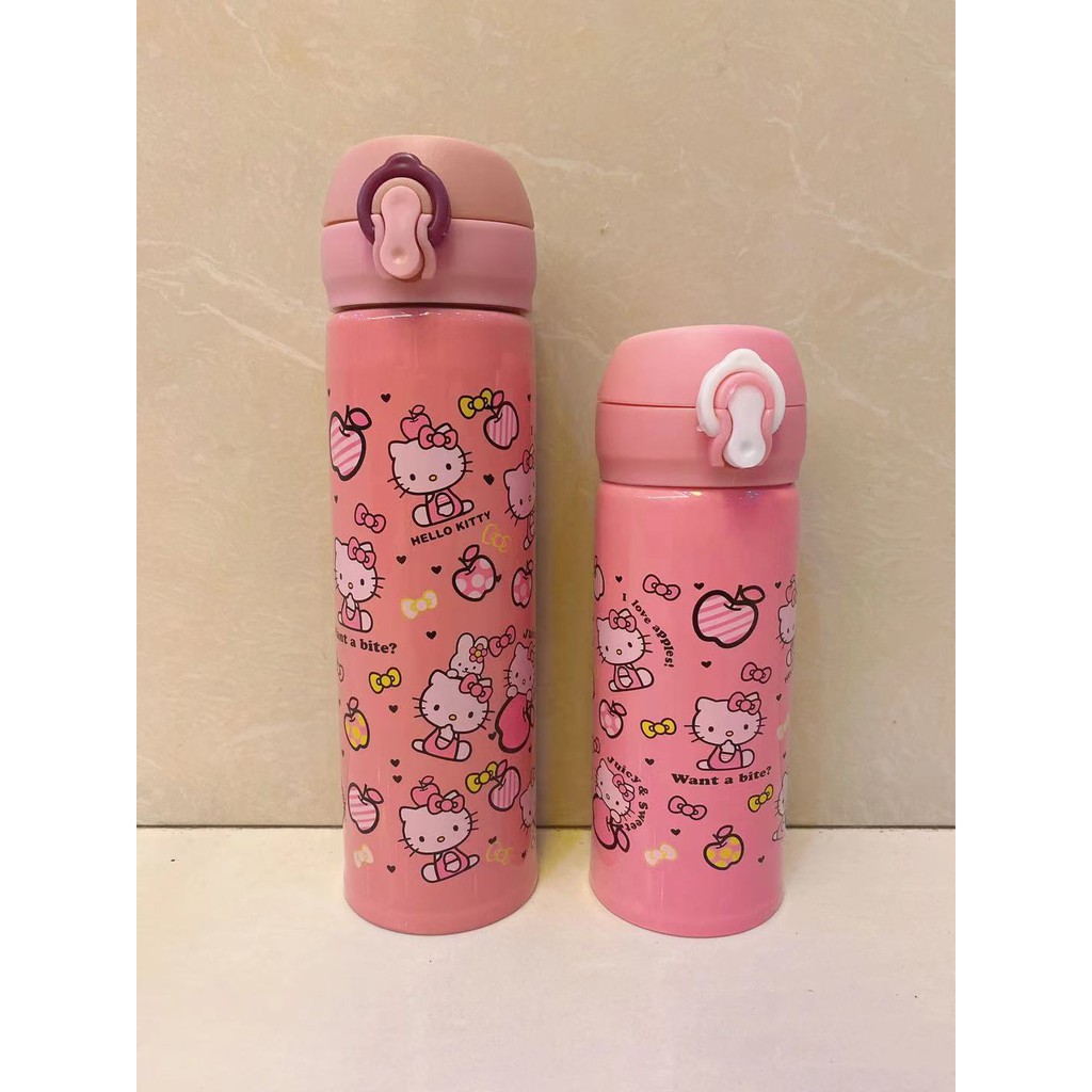 hello kitty thermos Hot water bottle Vacuum flask 5653#350-500ml ...