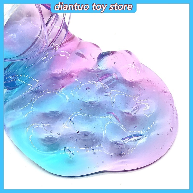 Clay Slime DIY Crystal Mud Play Transparent Magic Plasticine Kid Toys