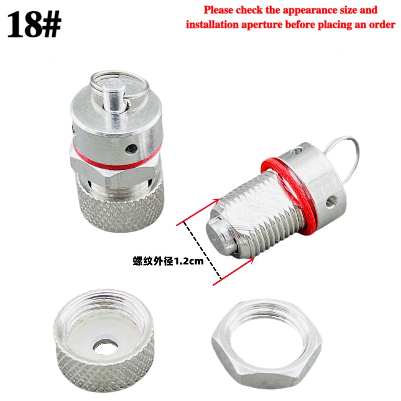Tedelex Parts Tedelex Pressure Cooker Safety Valve Aluminum Alloy
