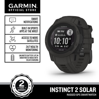  Garmin Instinct 2 Solar, Tactical-Edition, GPS Outdoor Watch,  Solar Charging Capabilities, Multi-GNSS Support, Tracback Routing, Coyote  Tan