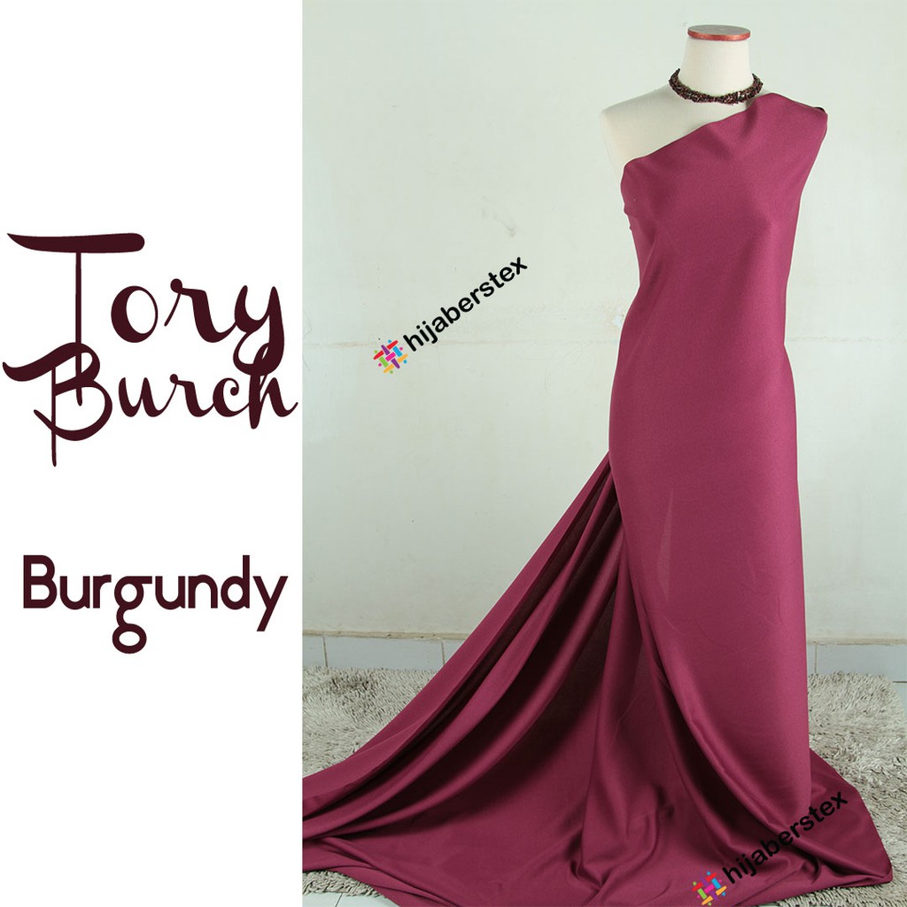1/2 Meter TORY BURCH Burgundy Fabric (retail colors - DC) | Shopee ...