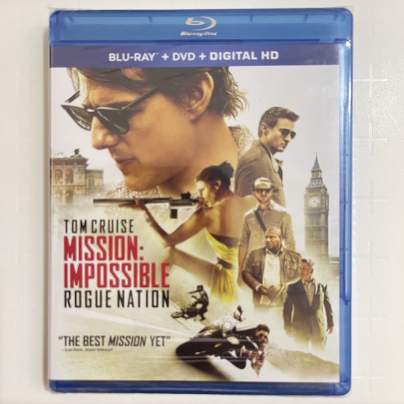 Mission Impossible: Rogue Nation Blu-ray Movie (Sealed And New ...