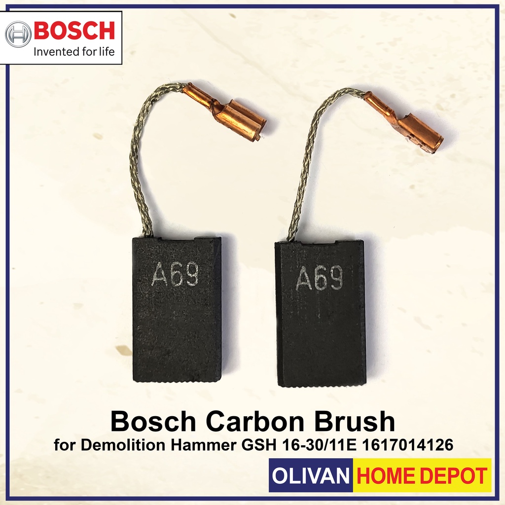 Bosch Replacement Sparepart Carbon Brush Demolition Hammer Gsh 16 3011e 1617014126 Shopee 8799