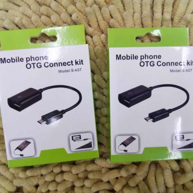 66shop OTG Connect kit Micro USB OTG Cable | Shopee Philippines