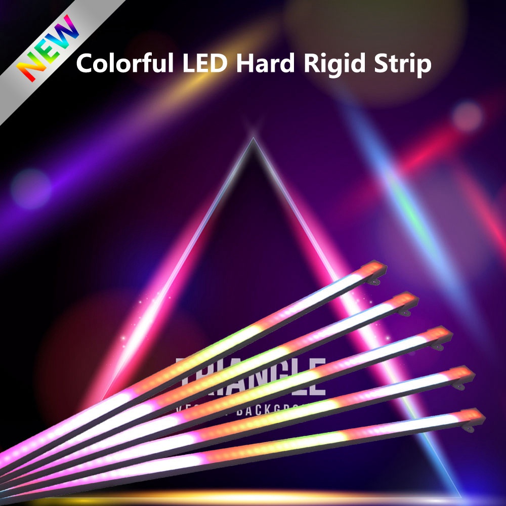 Aluminium Shell PC Cover LED Bar Light WS2811 WS2812B Colorful LED Hard