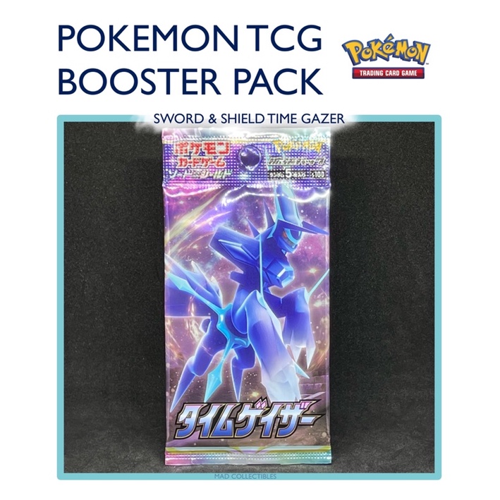 Japanese Pokemon TCG Sealed Product - Sword & Shield S10d Time Gazer  Booster Pack | Shopee Philippines