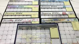 2025 FLAT DESK CALENDAR A4 and A3 Size / PERSONALIZED / GIVE AWAYS ...