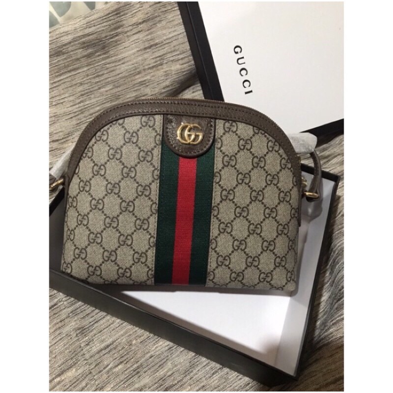 GUCCI OPHIDIA ALMA SLING BAG WITH BOX