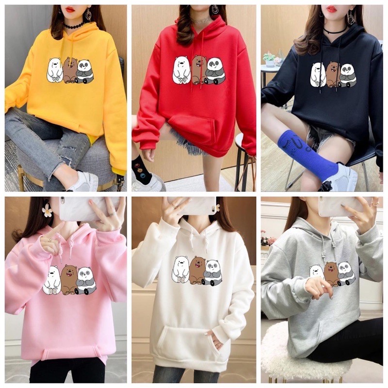 Hoodie jacket we bare bears sale