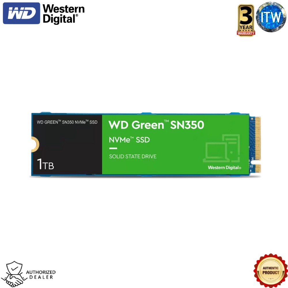WESTERN DIGITAL Green SN350 500 GB Interne SSD
