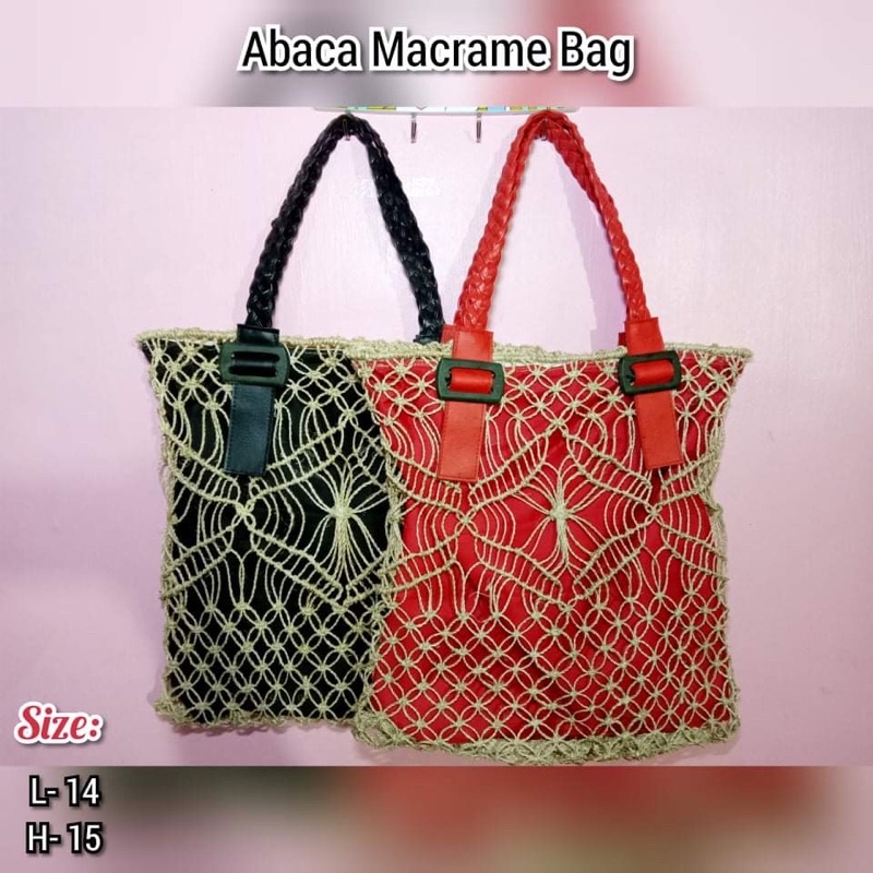 Macrame Laptop Bag Bicol Shopee Philippines