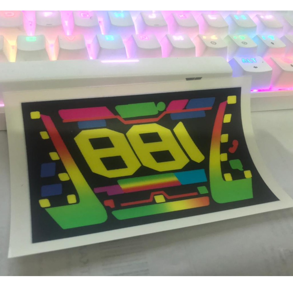 Speedometer STICKER Yamaha All New Aerox Connected 2021 | Shopee ...