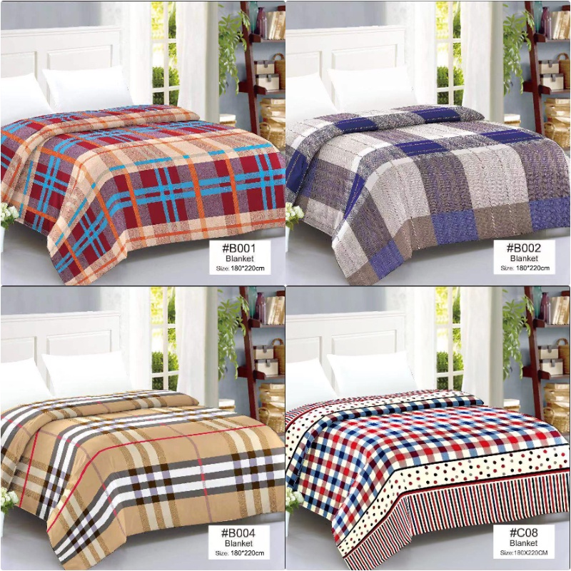 Blankets on Sale Simple Style King Size Bedding Home&Living 180*220cm