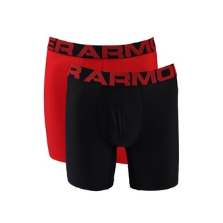 UA Tech Under Armour Boxer Jock 6 2 Pack Men's Black Underwear Medium