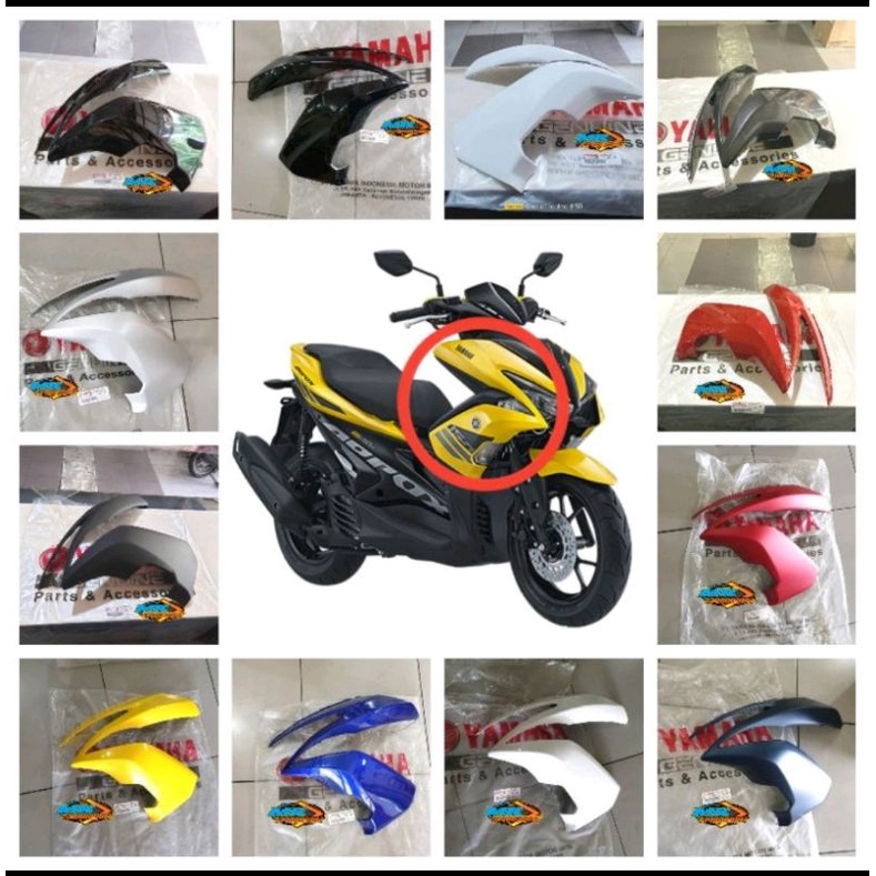 Body Cowling Front Wing Cover Aerox Right Or Left Original Yamaha Shopee