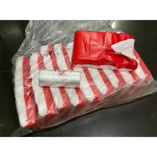 BIODEGRADABLE Laundry Plastic Bag / Roll bag 20x30 and 16x24 Shopee